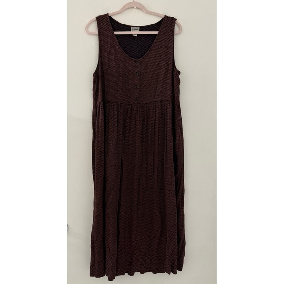 Putumayo Dresses & Skirts - Putumayo Y2K Women's Red Black Jacquard Sleeveless Maxi Dress Size M lagenlook